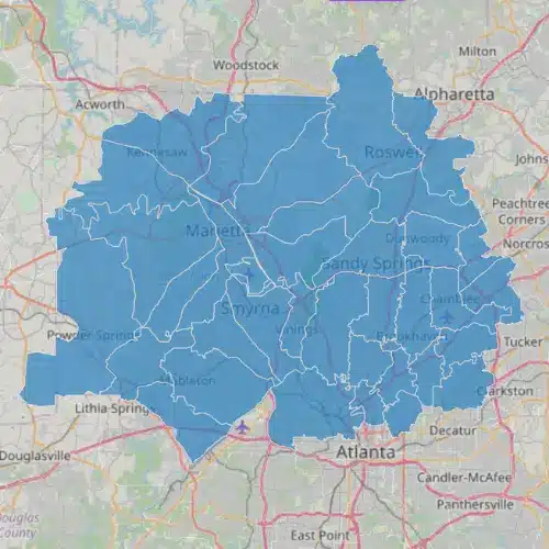 ATLANTA COVERAGE MAP