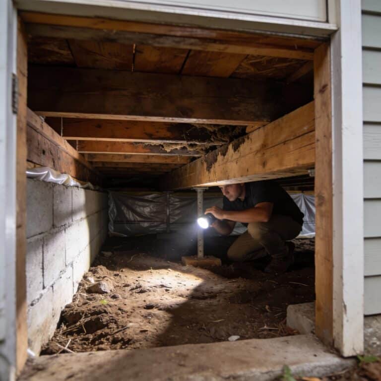 how to prevent mold growth in crawl spaces