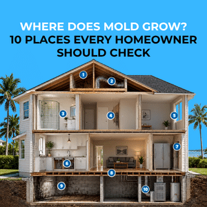 where does mold grow